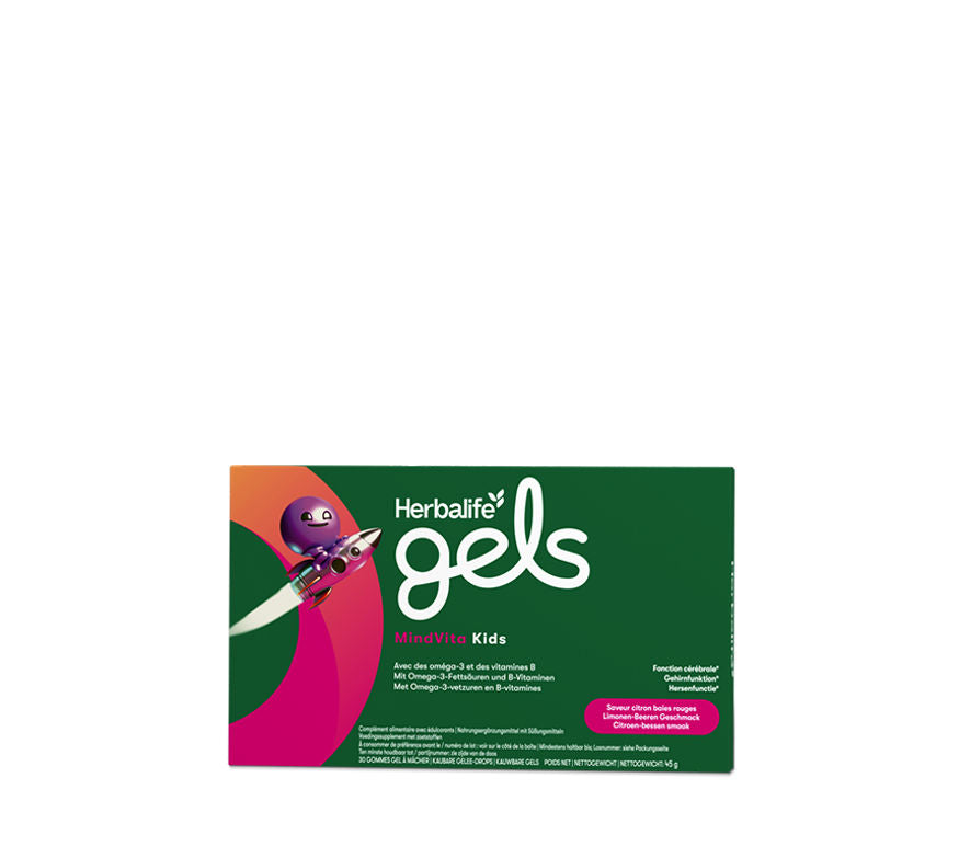Herbalife Gels MindVita Kids citron baies rouges